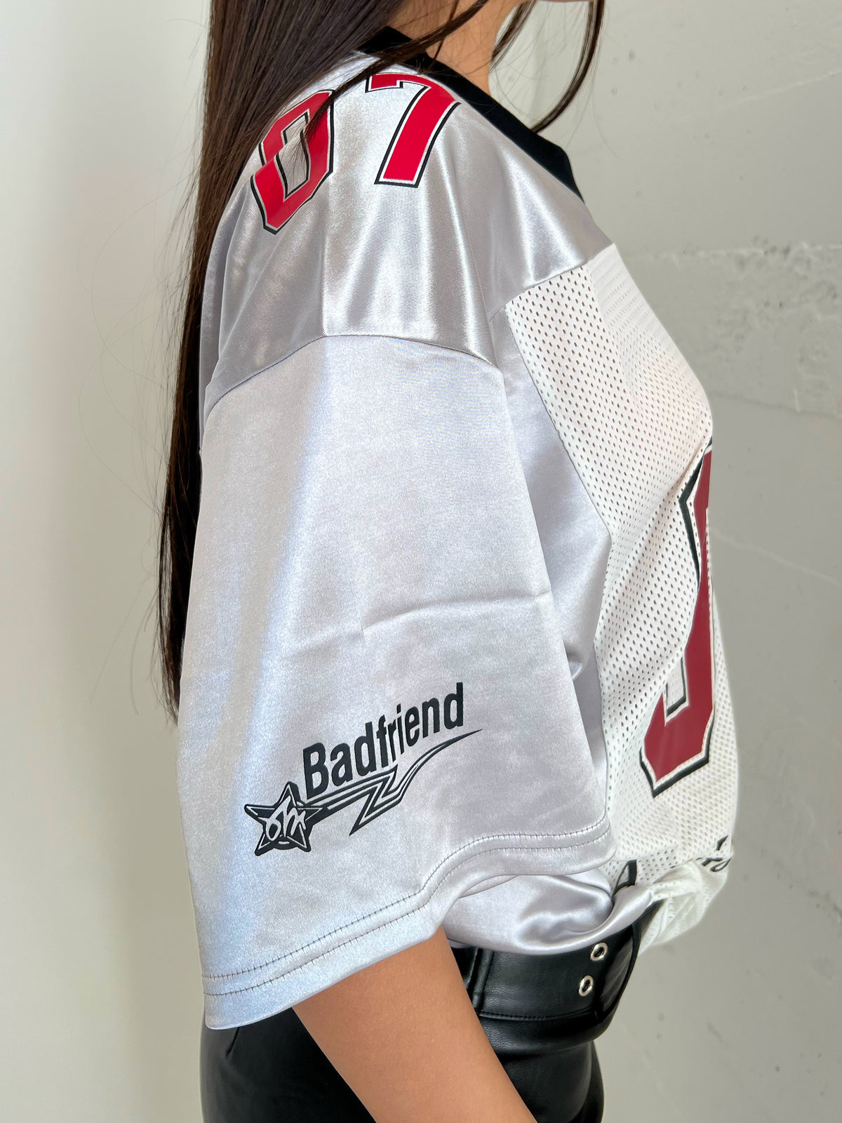 Nahomi Oversized Jersey (White)