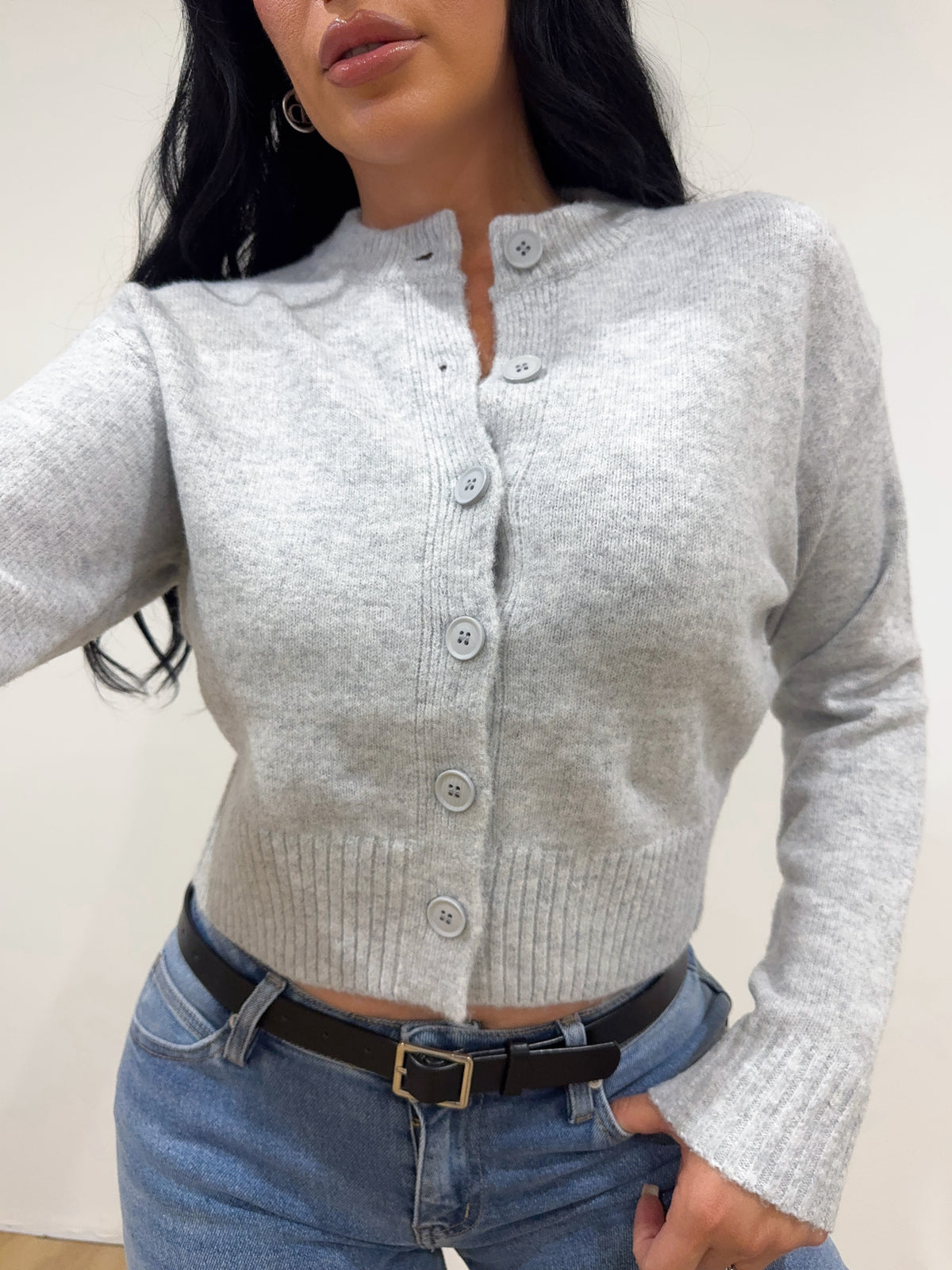 Evette Cardigan (Grey)