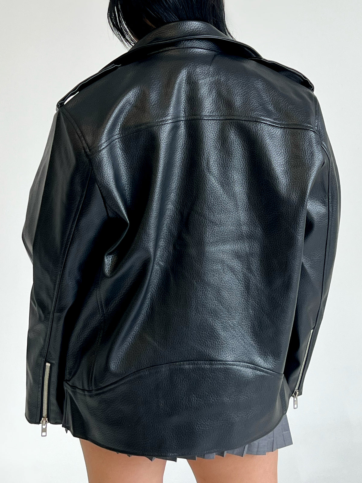 Alondra Leather Jacket (Black)