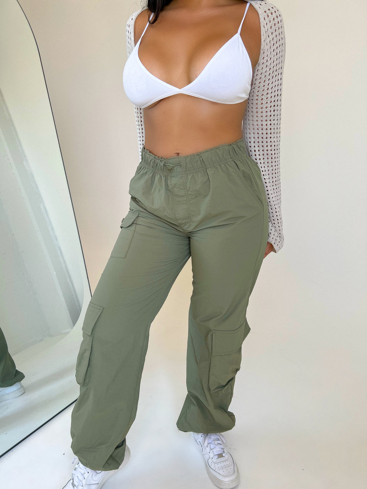 Jocelyn Cargo Pants (Olive)