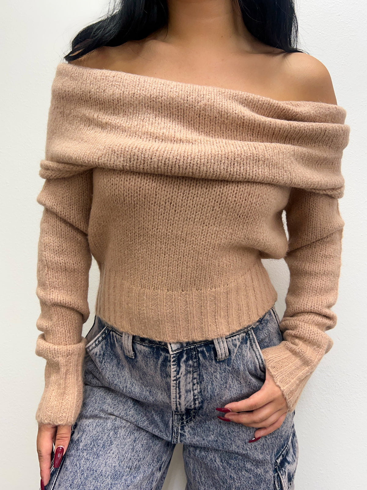 Joanna Long Sleeve (Tan)