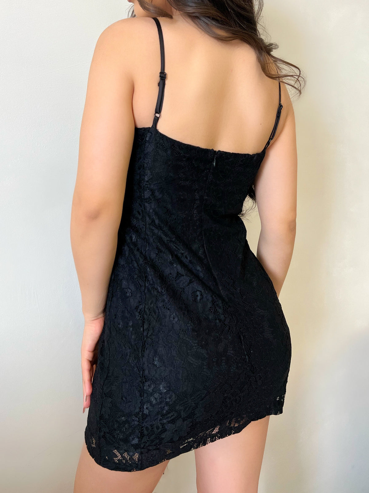 Amy Lace Dress (Black)