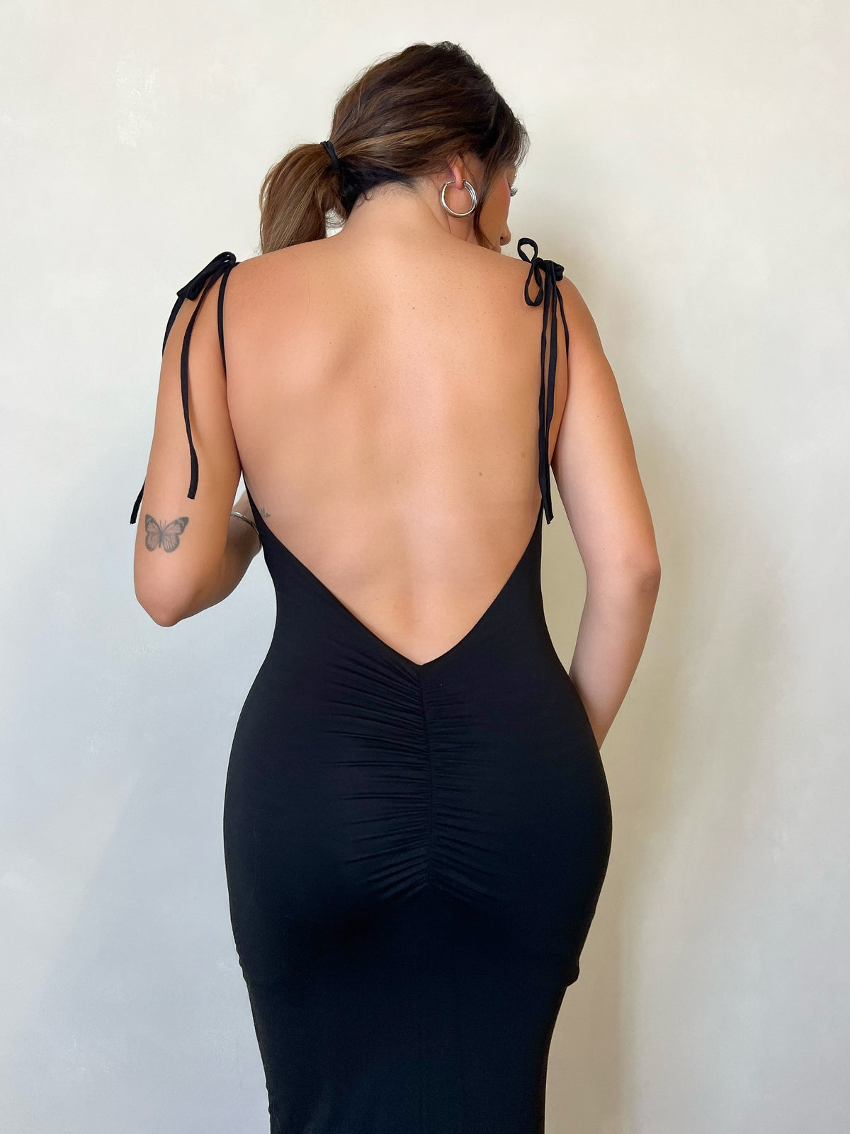 Valeria Maxi Dress (Black)