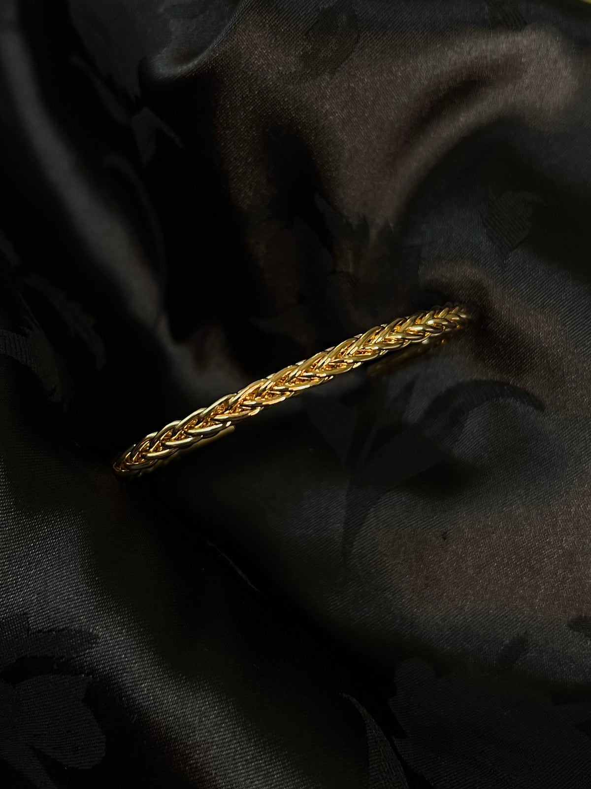 Vanessa Twisted Bracelet (Gold)