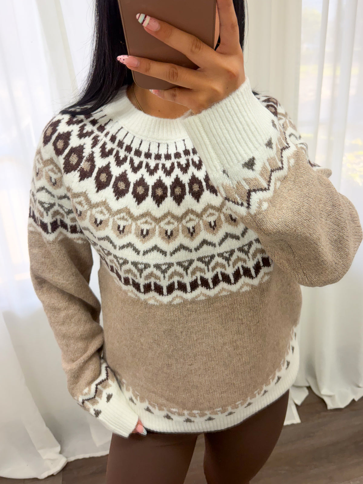 Jayla Sweater (Mocha)