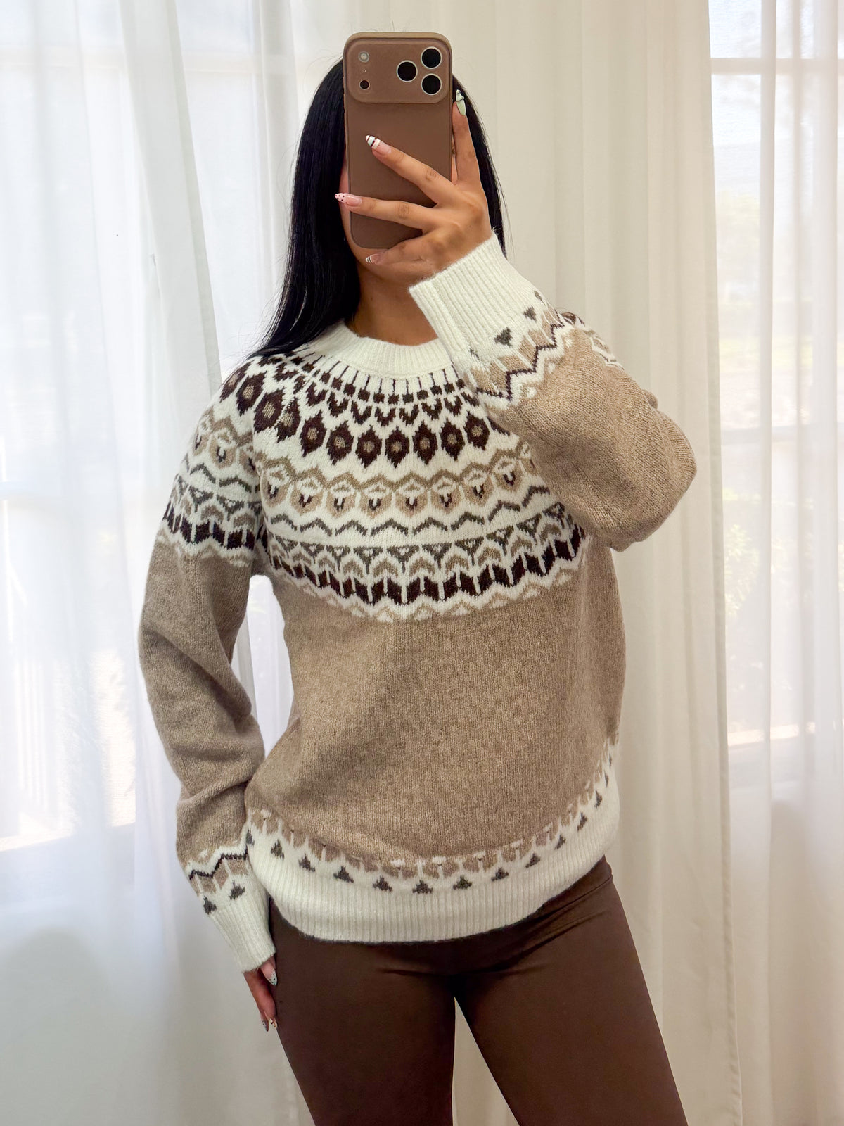 Jayla Sweater (Mocha)