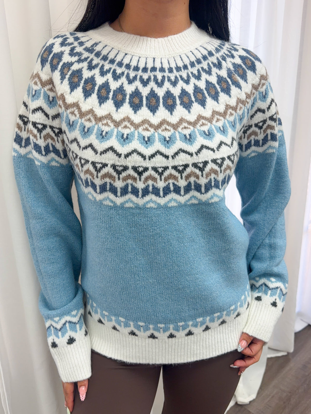 Jayla Sweater (Blue)