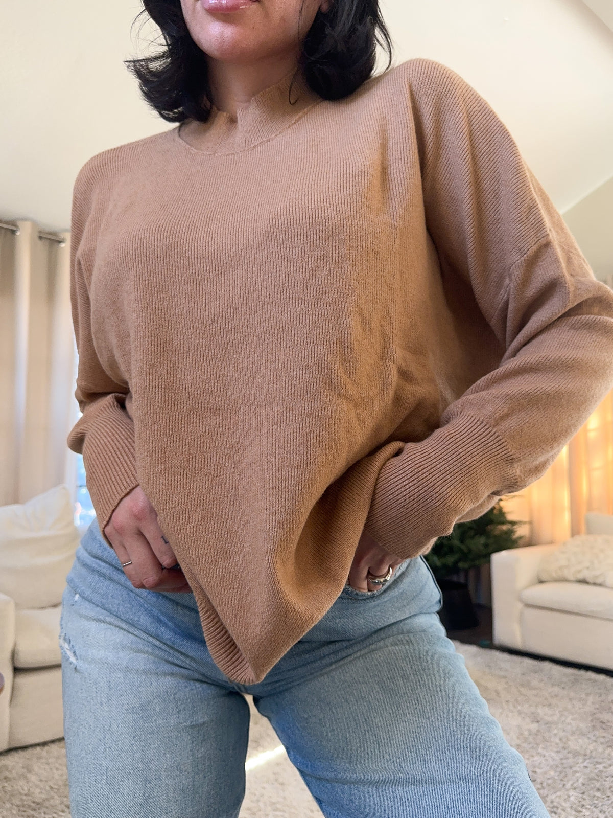 Amber Crewneck (Tan)