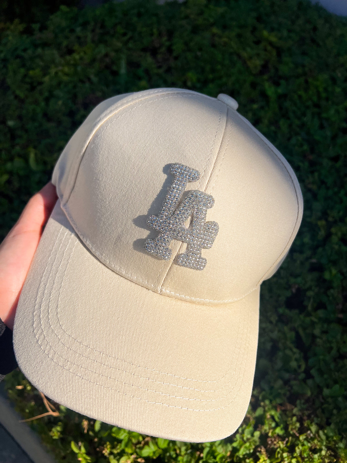 LA Jewel Cap (Beige)