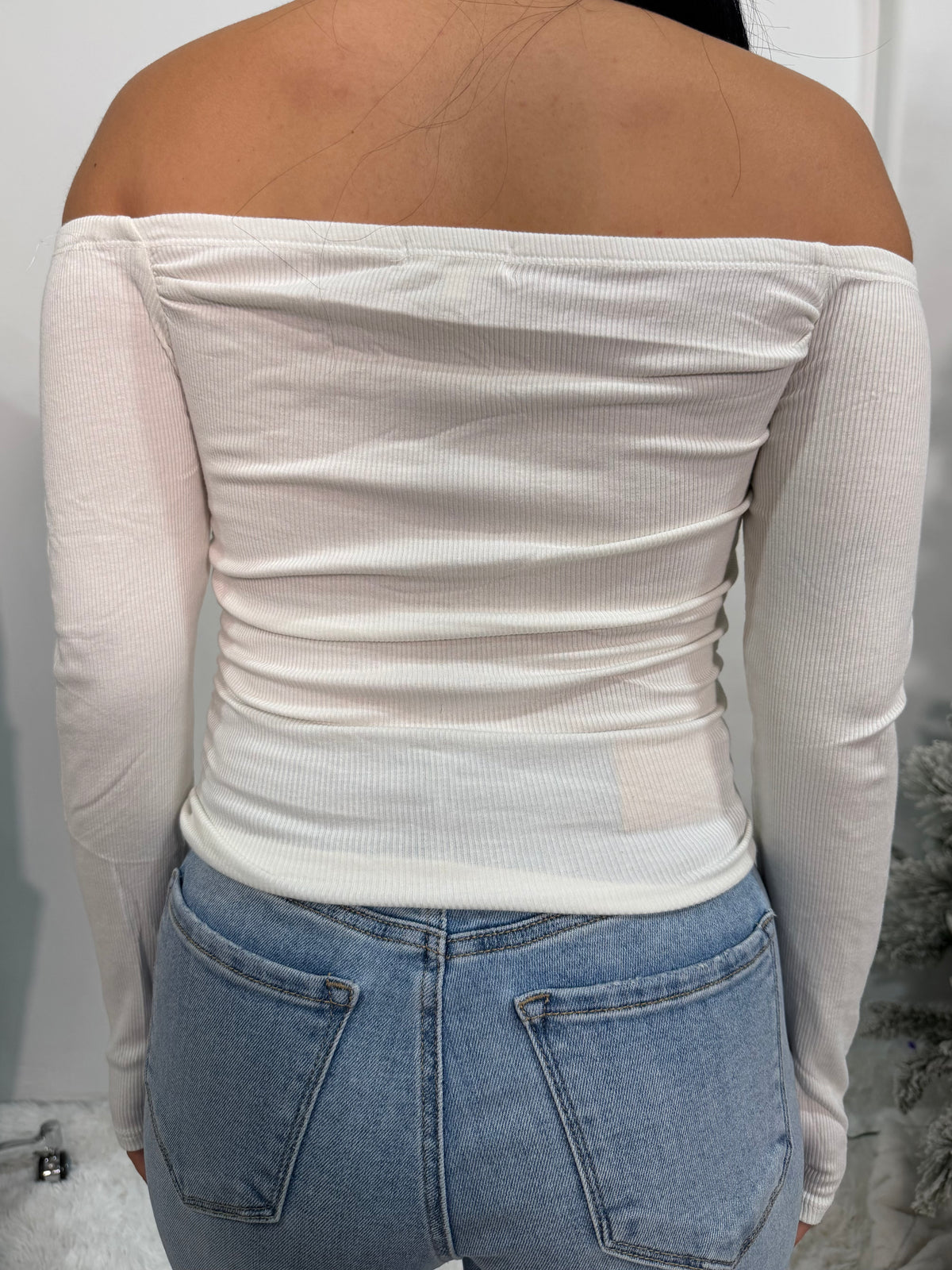 Elara Top Bundle (White & Blue)