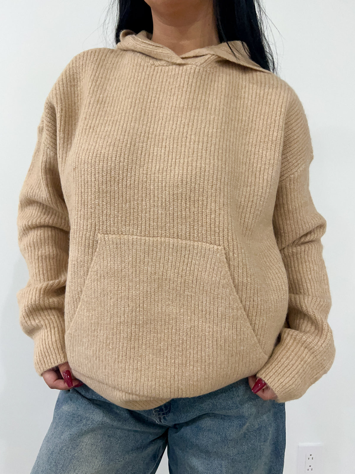 Betsy Oversized Sweater (Natural)