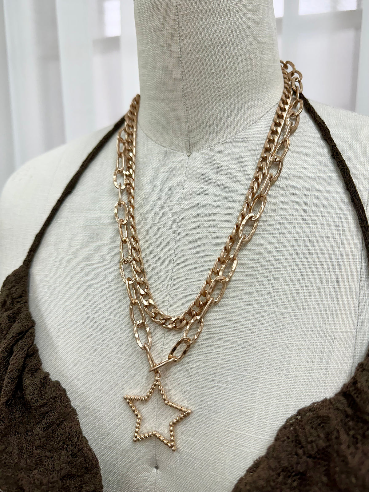 Stella Star Necklace (Gold)