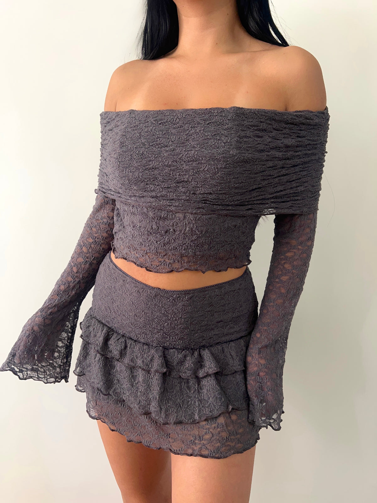 Emily 2 Piece (Charcoal)