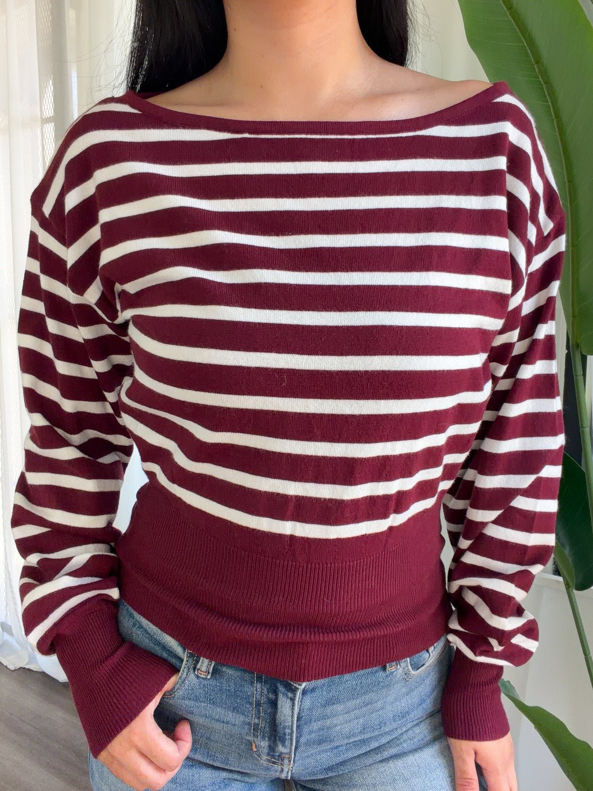 Vanessa Sweater (Burgundy)
