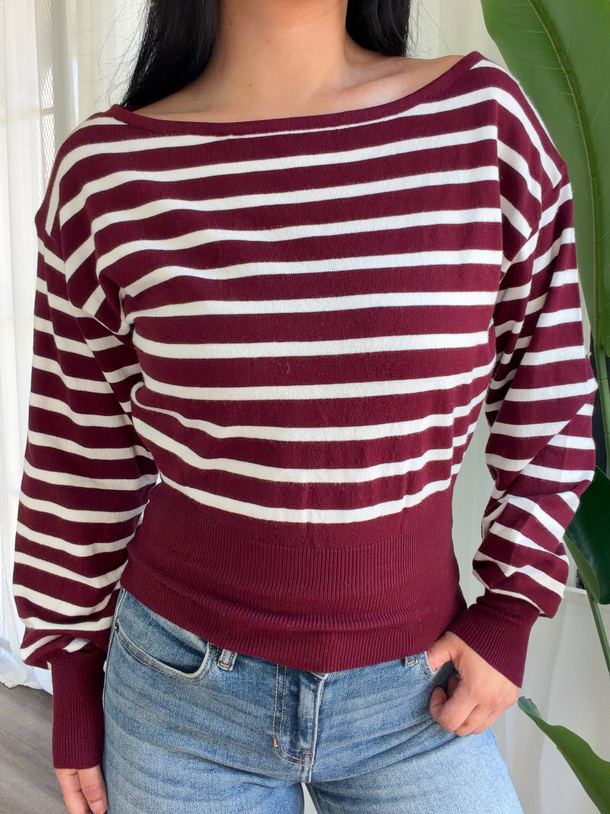Vanessa Sweater (Burgundy)