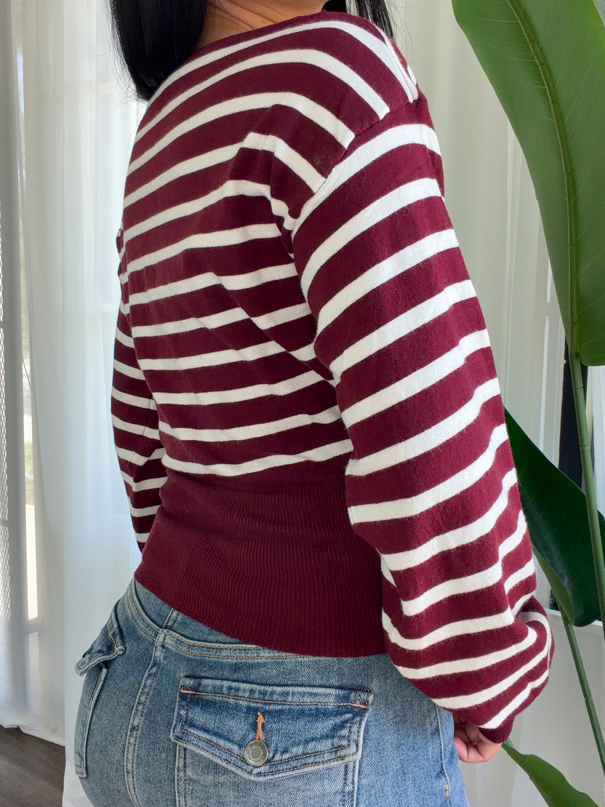 Vanessa Sweater (Burgundy)