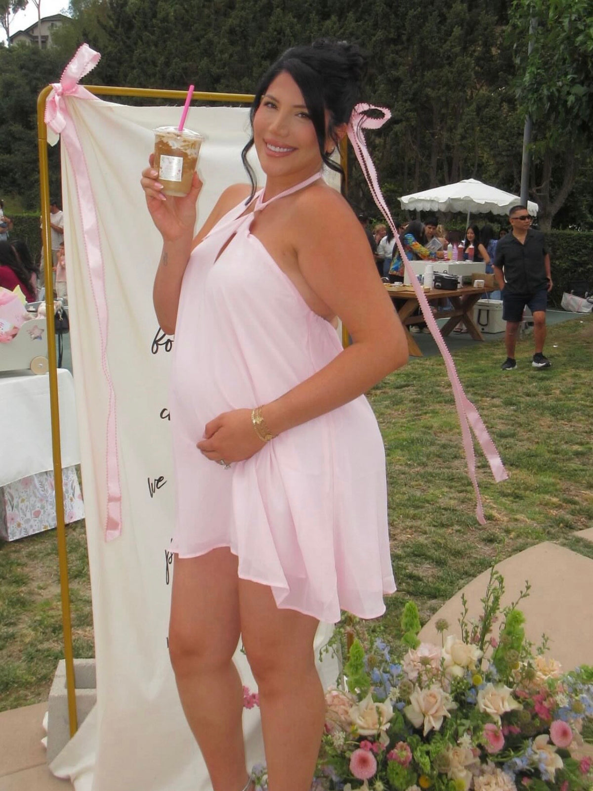 Laura Dress (Pink)
