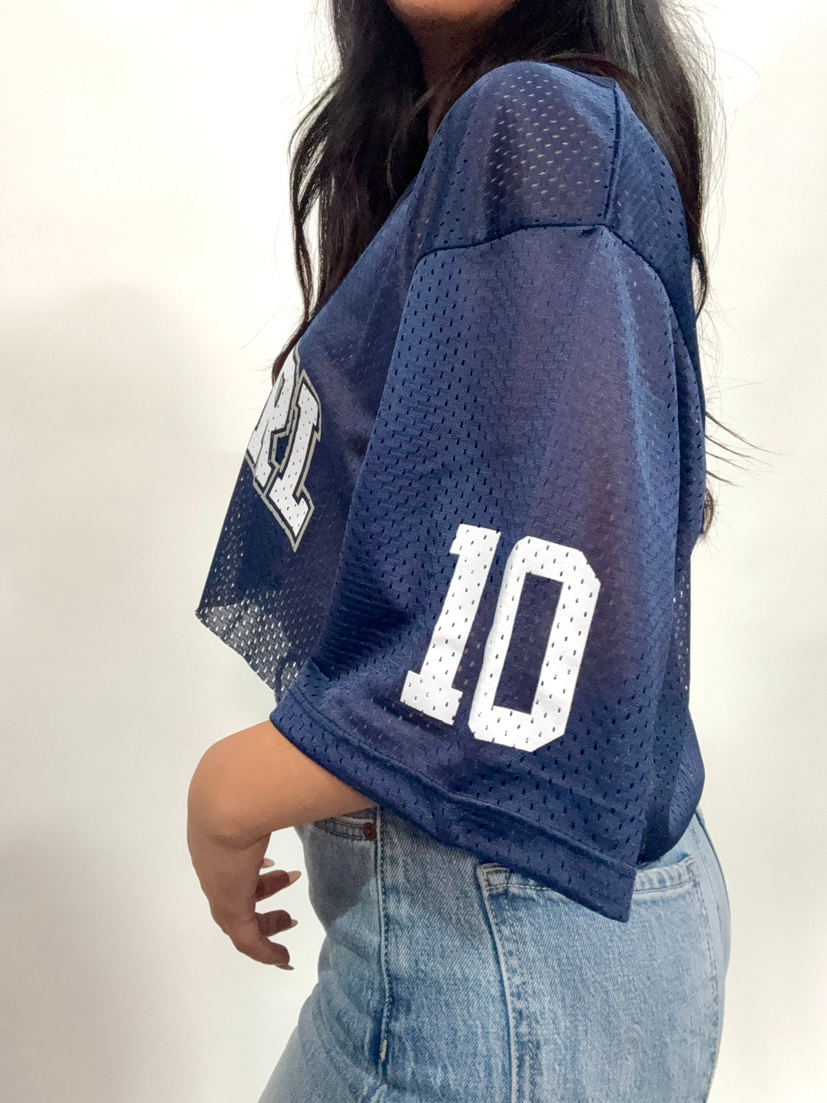 Cowgirl Lace Jersey (Navy)
