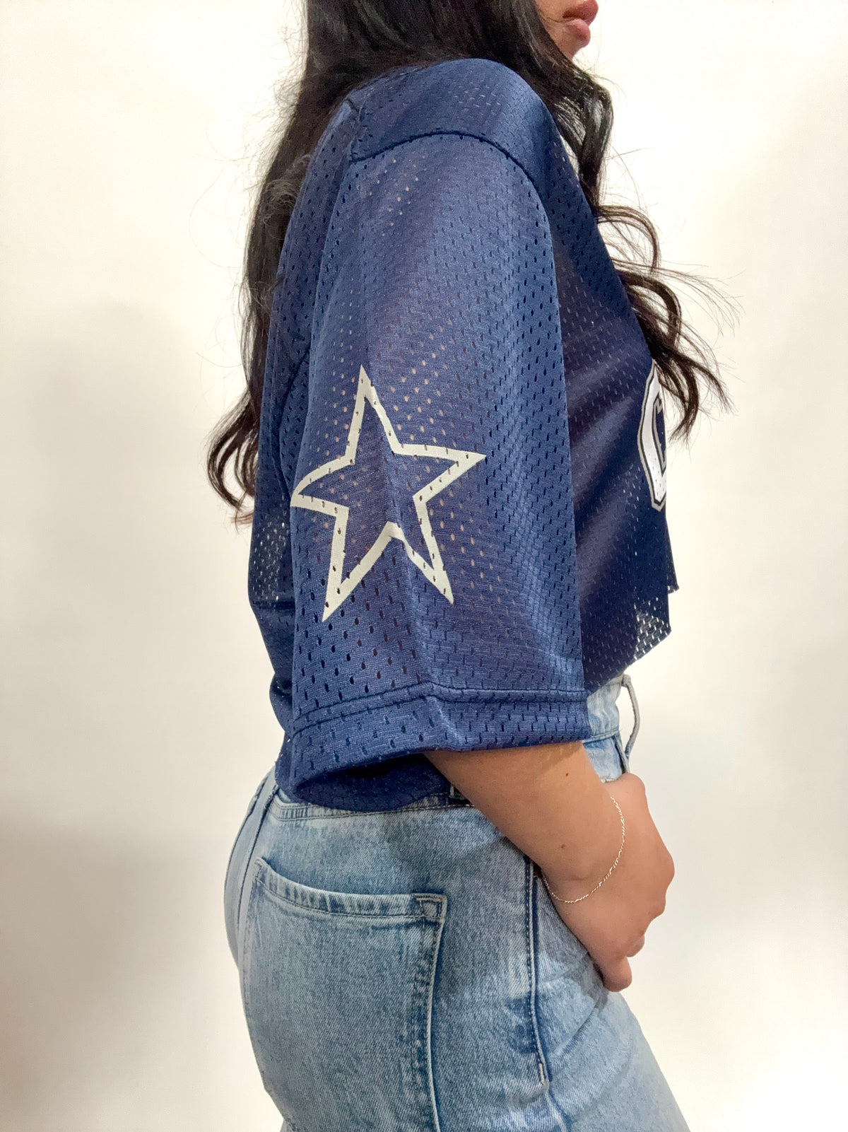Cowgirl Lace Jersey (Navy)