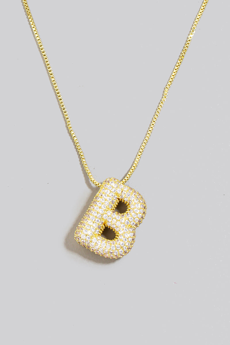 Ana InitIal Necklace (Gold)