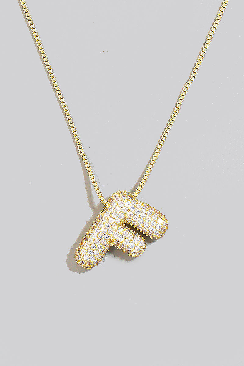 Ana InitIal Necklace (Gold)