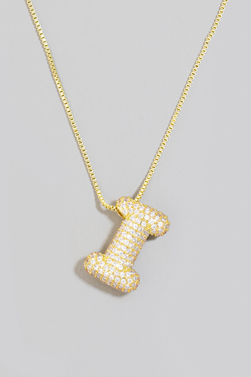 Ana InitIal Necklace (Gold)