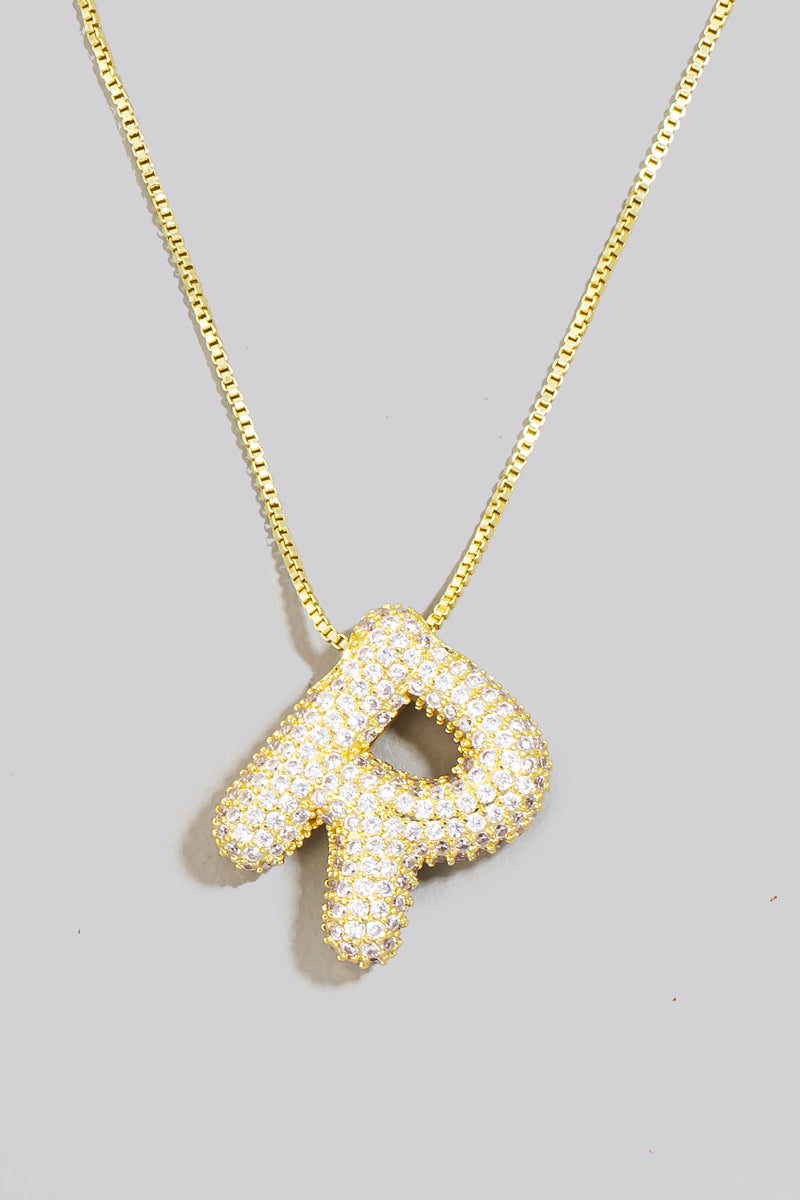 Ana InitIal Necklace (Gold)