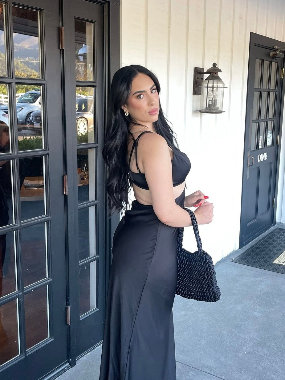 julia maxi dress Julia Maxi Dress (Black) Small