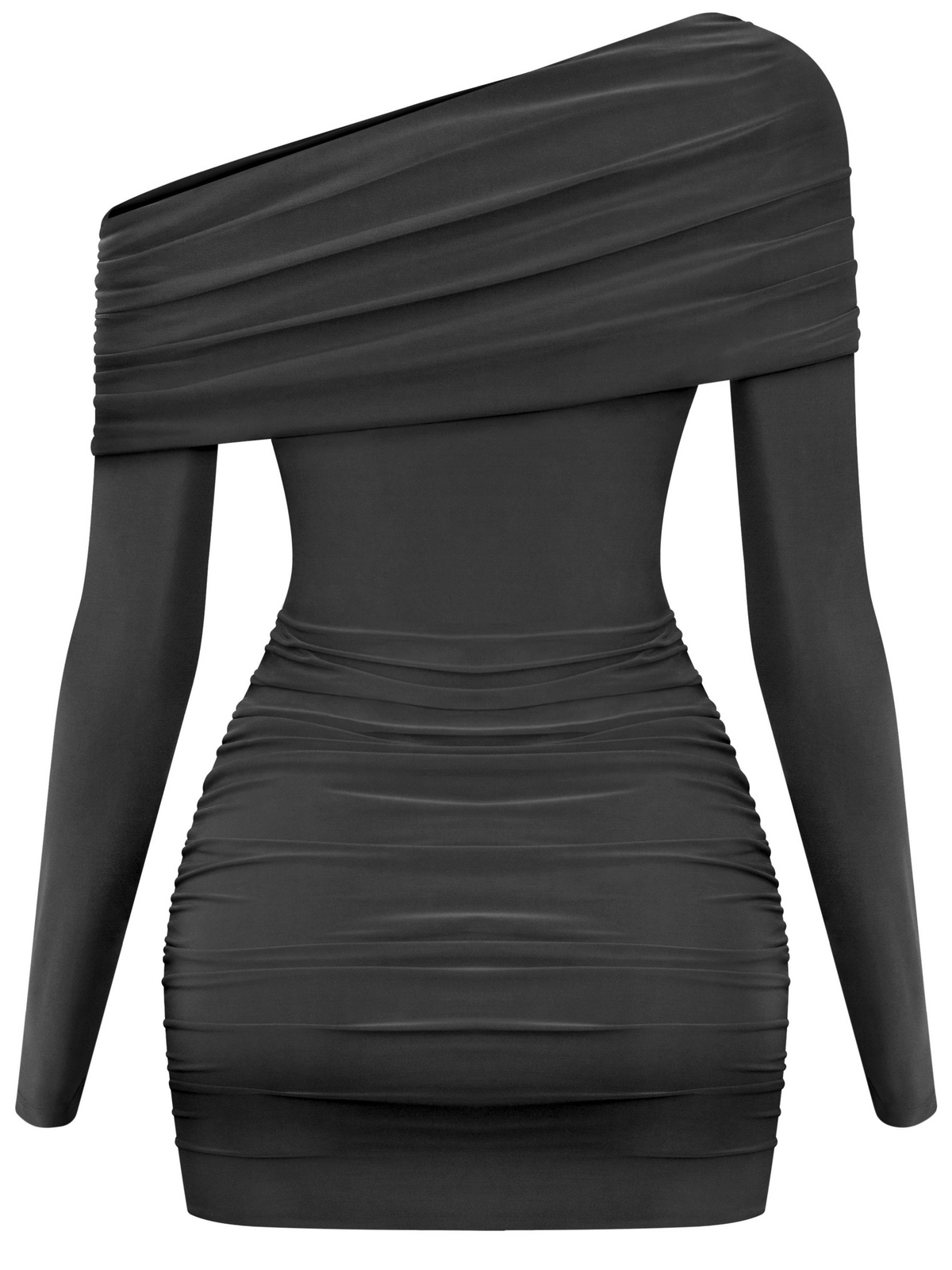 Andrea Off the Shoulder Dress (Black)