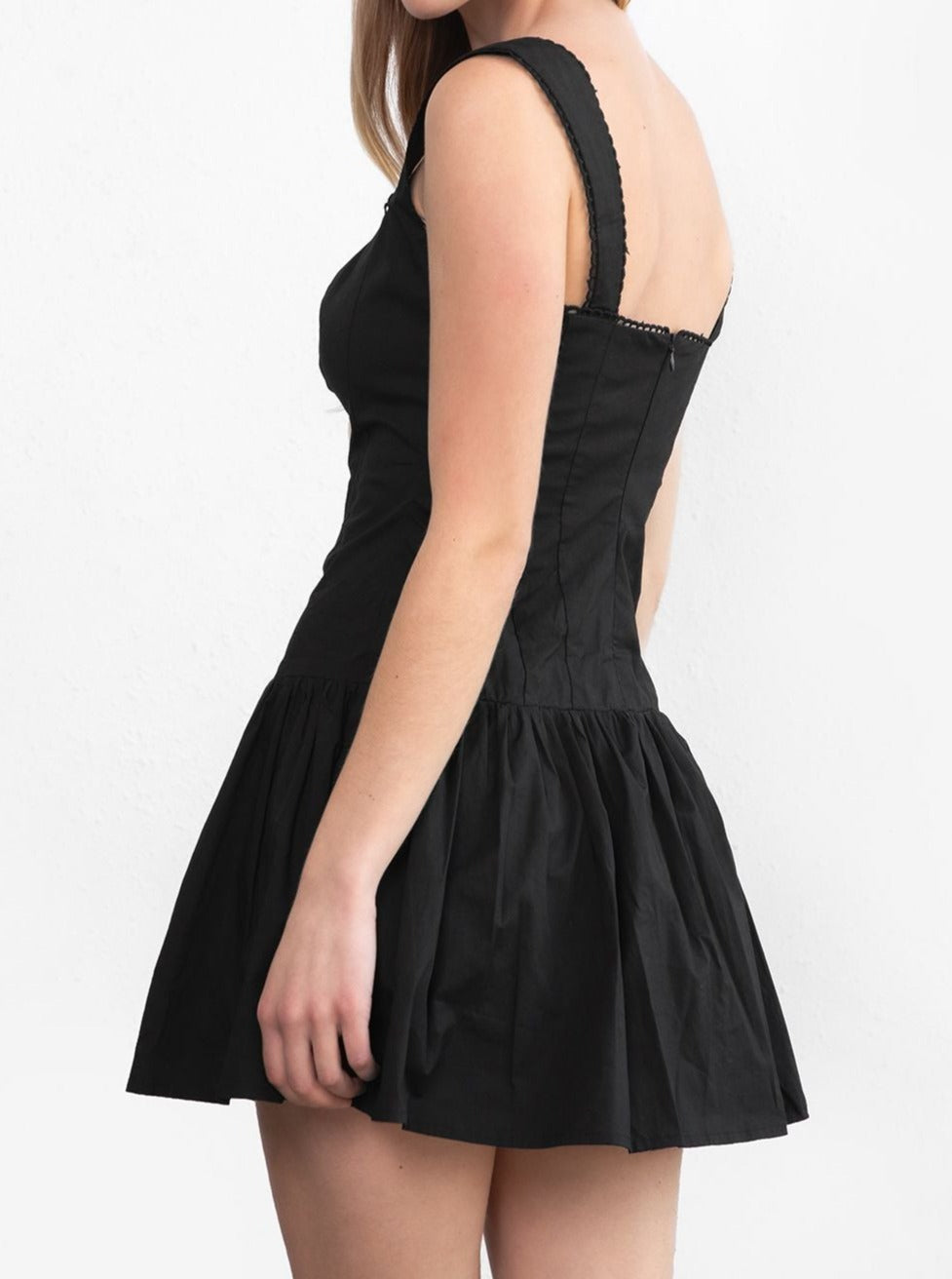 Selina Mini Dress (Black)