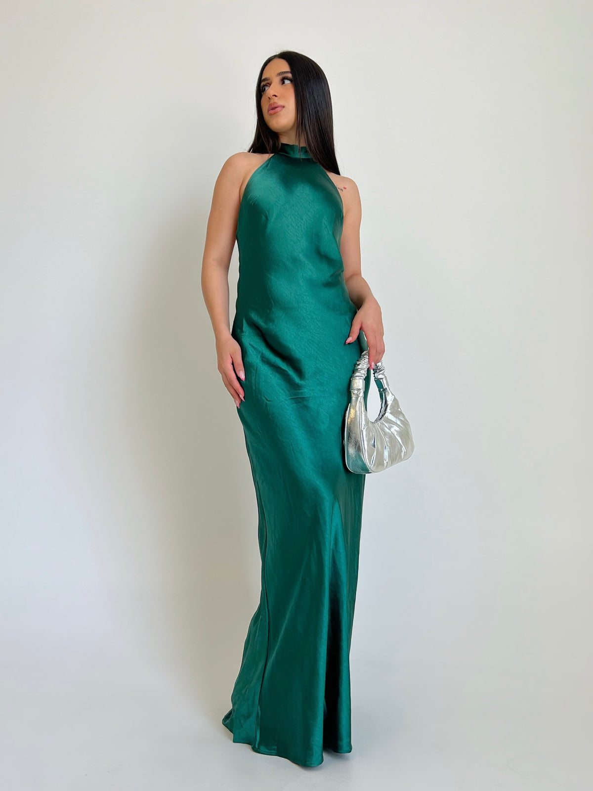 Mandy Long Dress (Emerald)