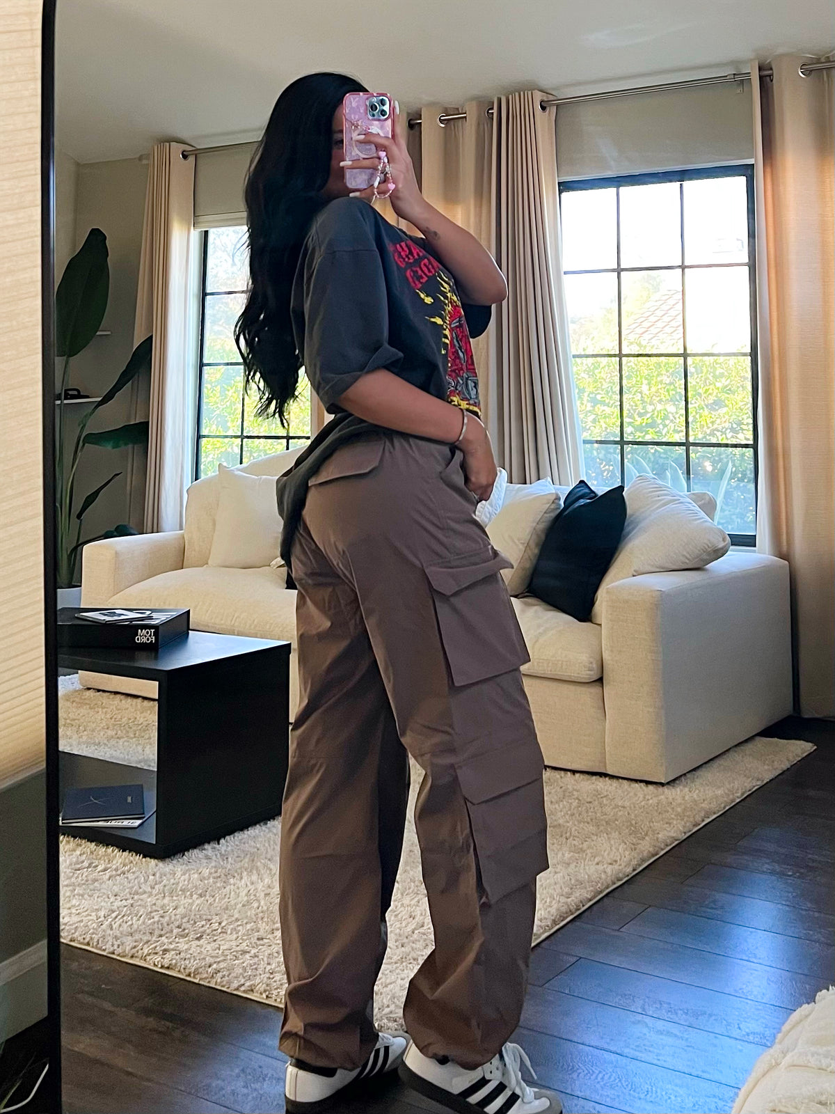 Sandra Cargo Pants (Truffle)