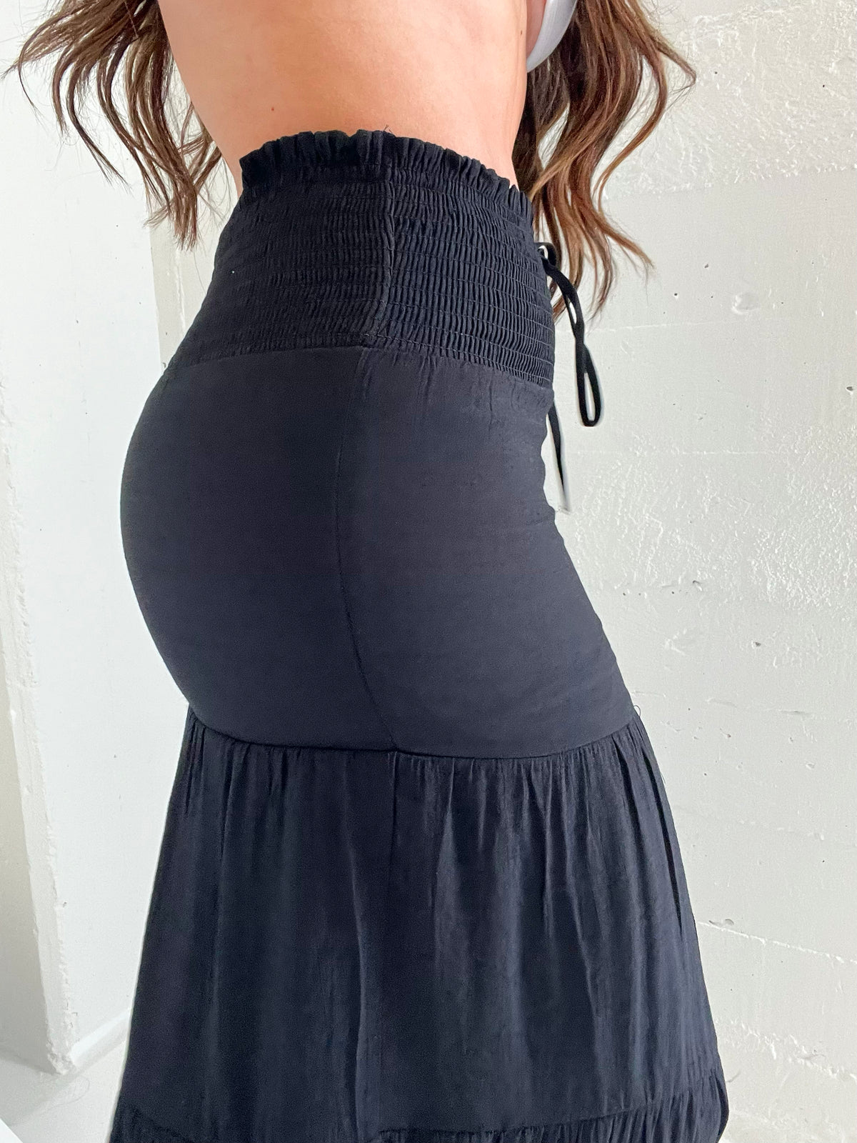 Teresa Maxi Skirt (Black)
