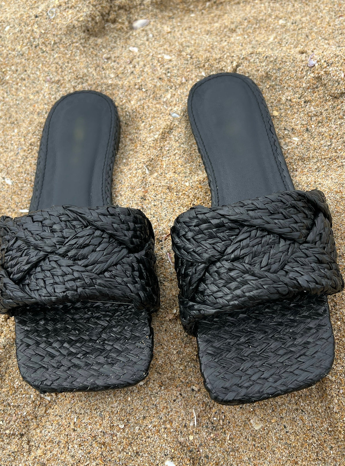 Serena Sandals (Black)