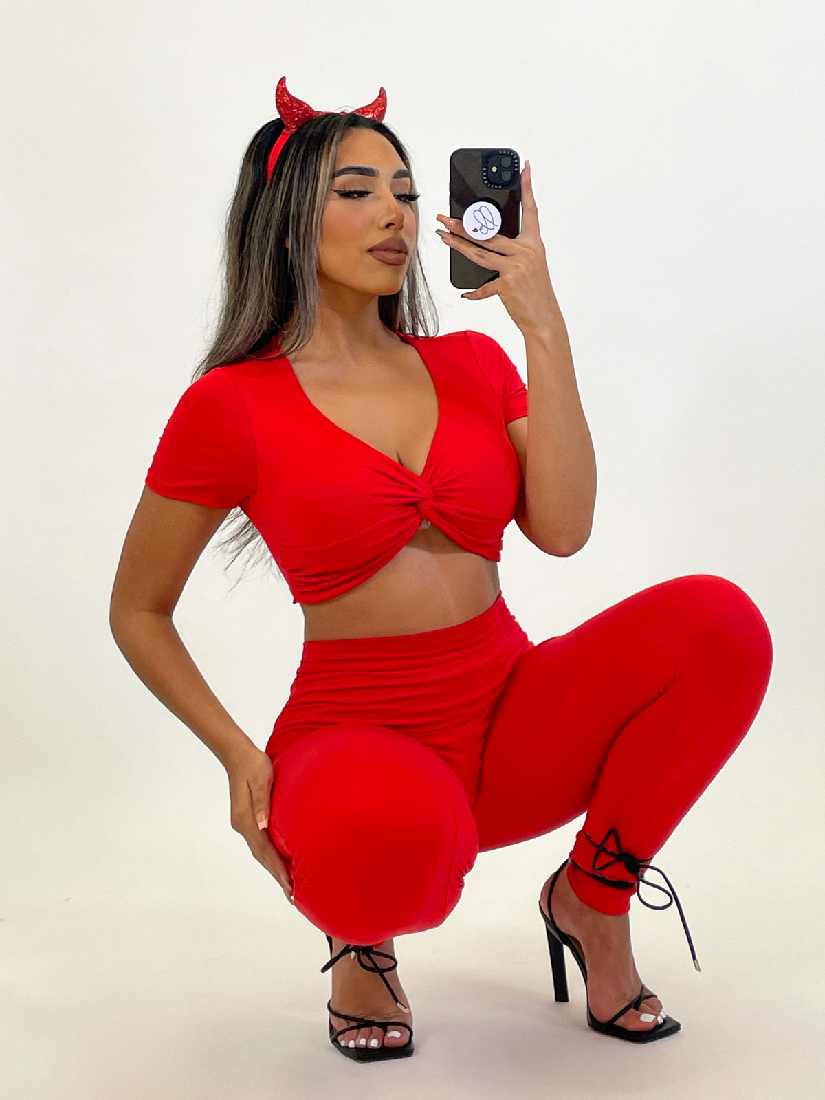 Marie 2 Piece (red)
