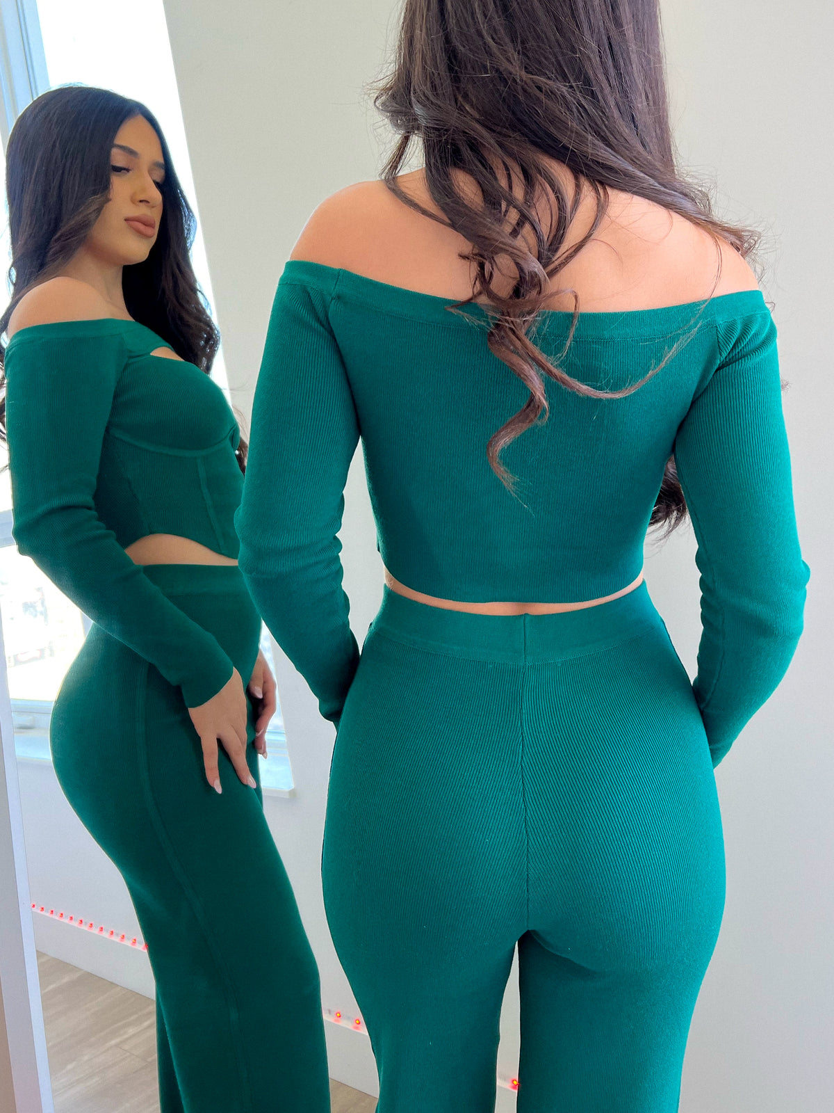 Ivanna 2 Piece (H. Green)