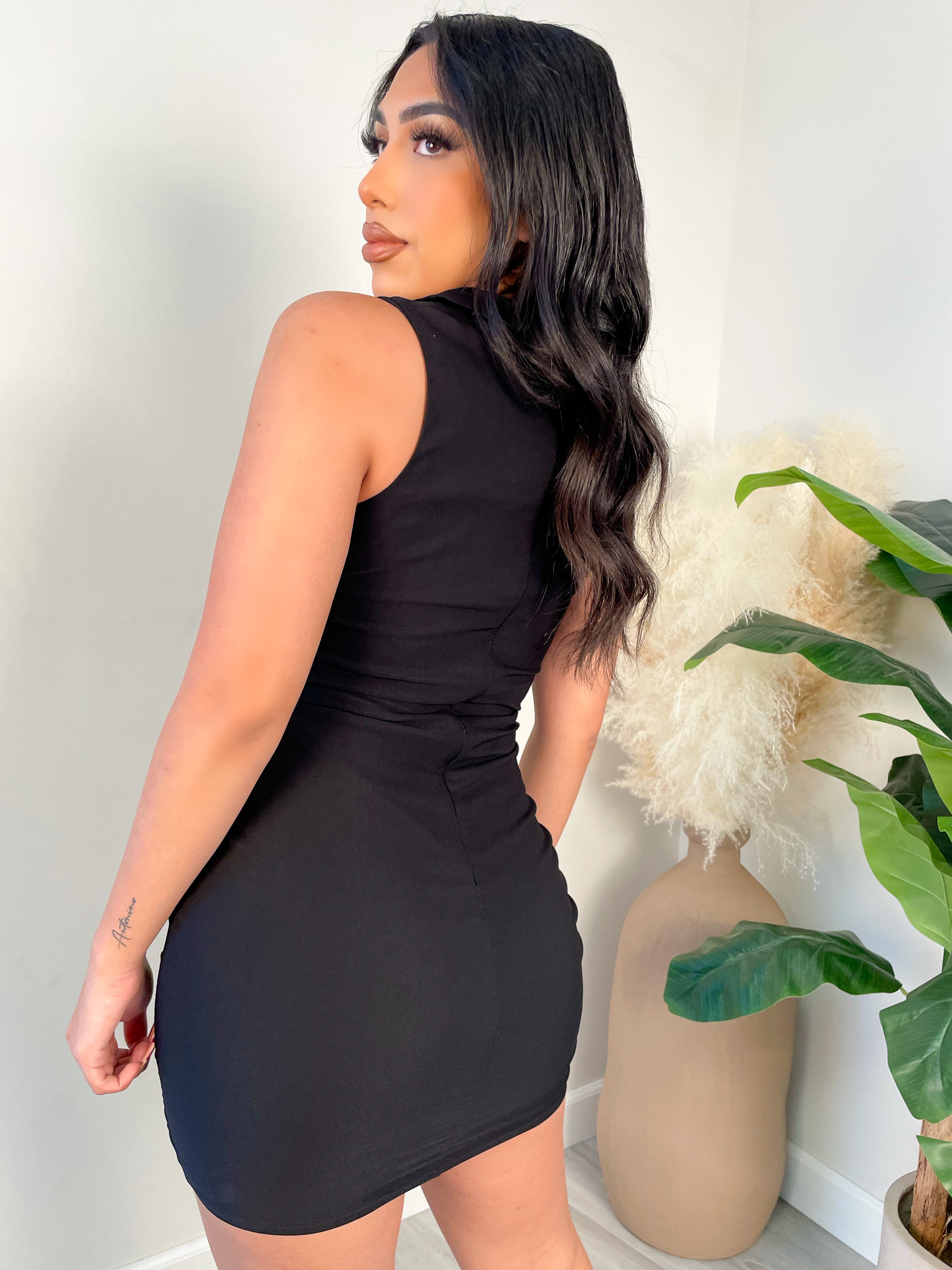 sexy black fitted dress Sexy Black Long Bodycon Dress Women Summer Sleeveless Blackless Halter Neck  Spaghetti Strap Dresses High Split Vestidos