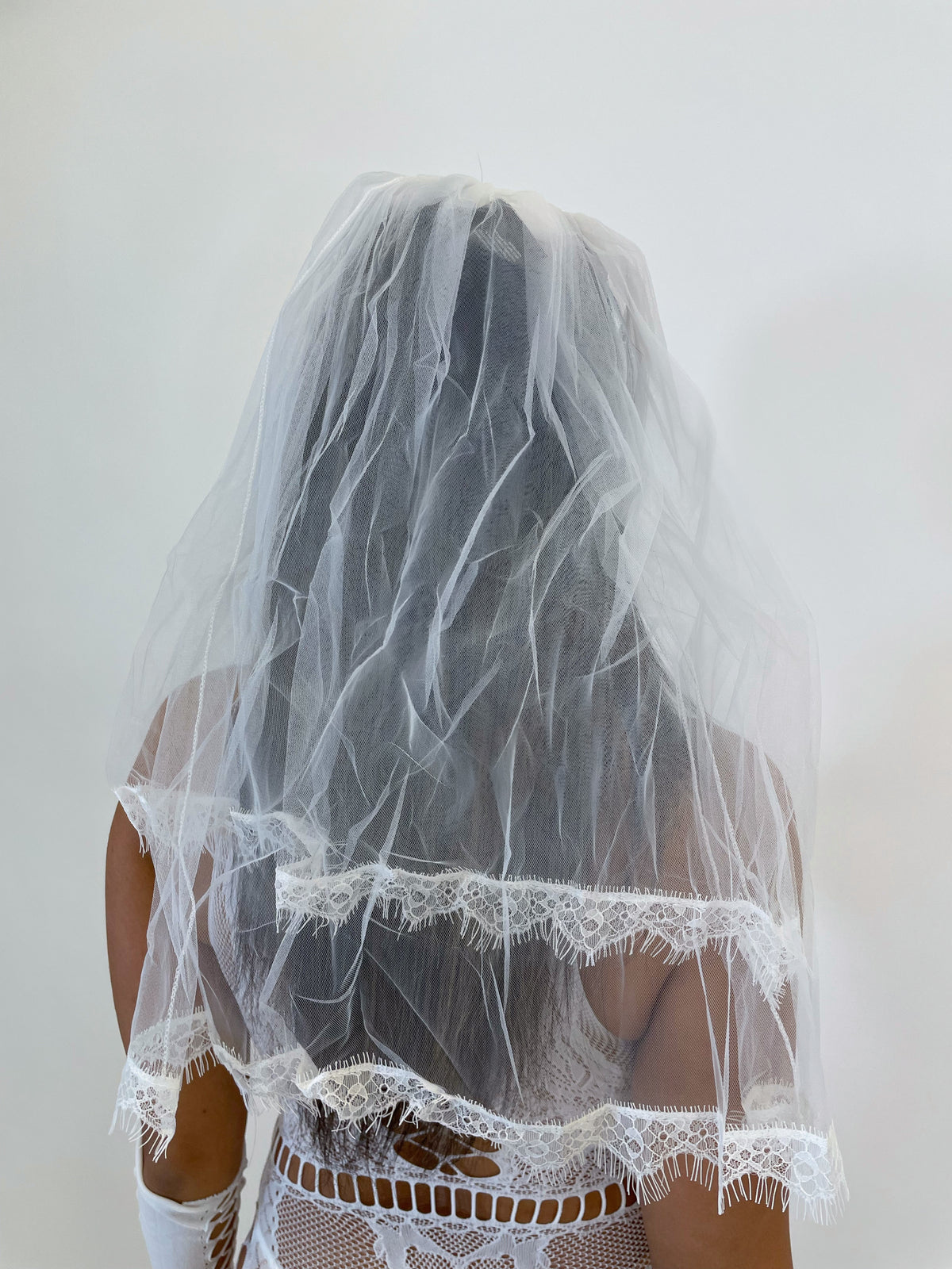 Kenny Bridal Veil (White)