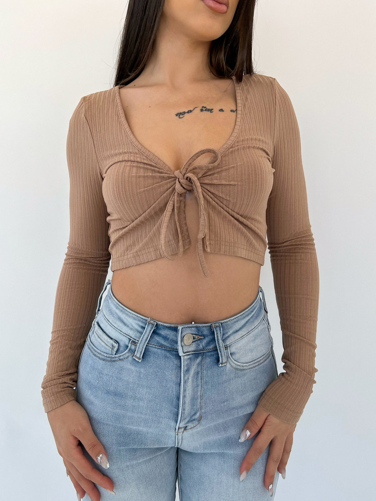 Coraline Top (Taupe)