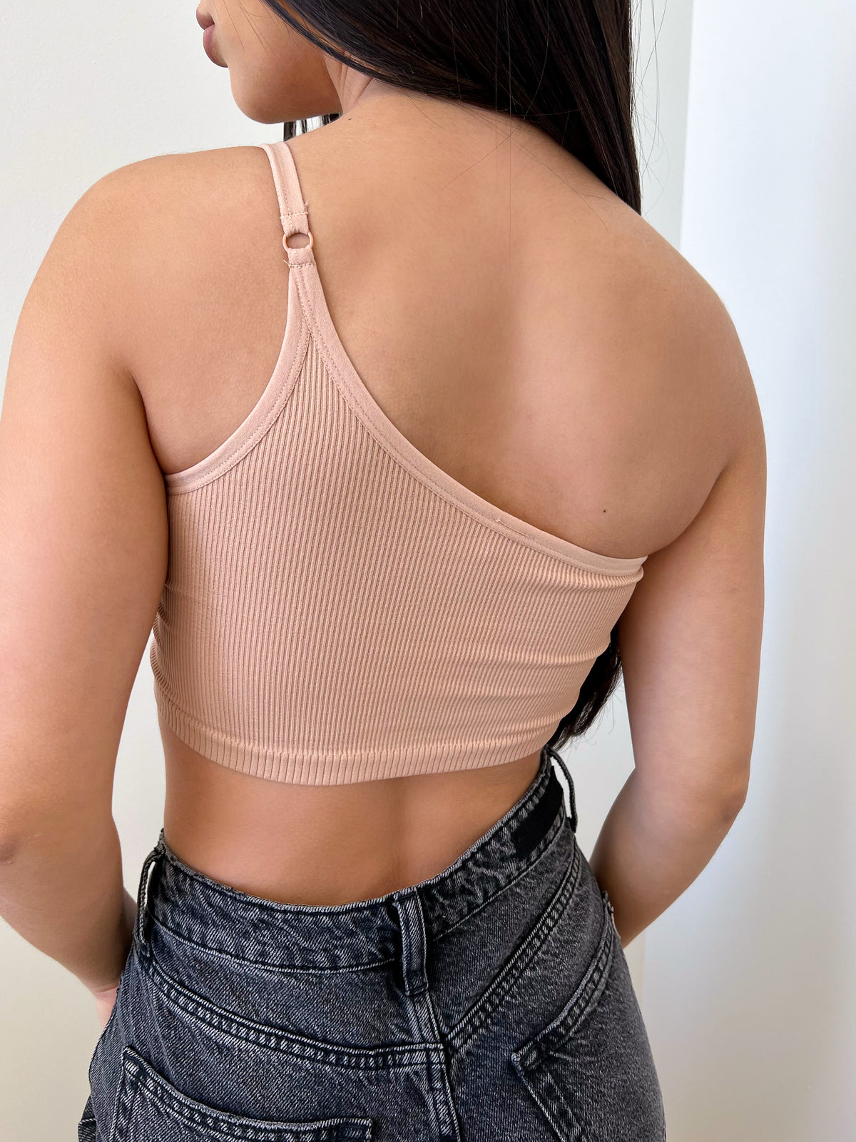 Leia Crop Top (Taupe)