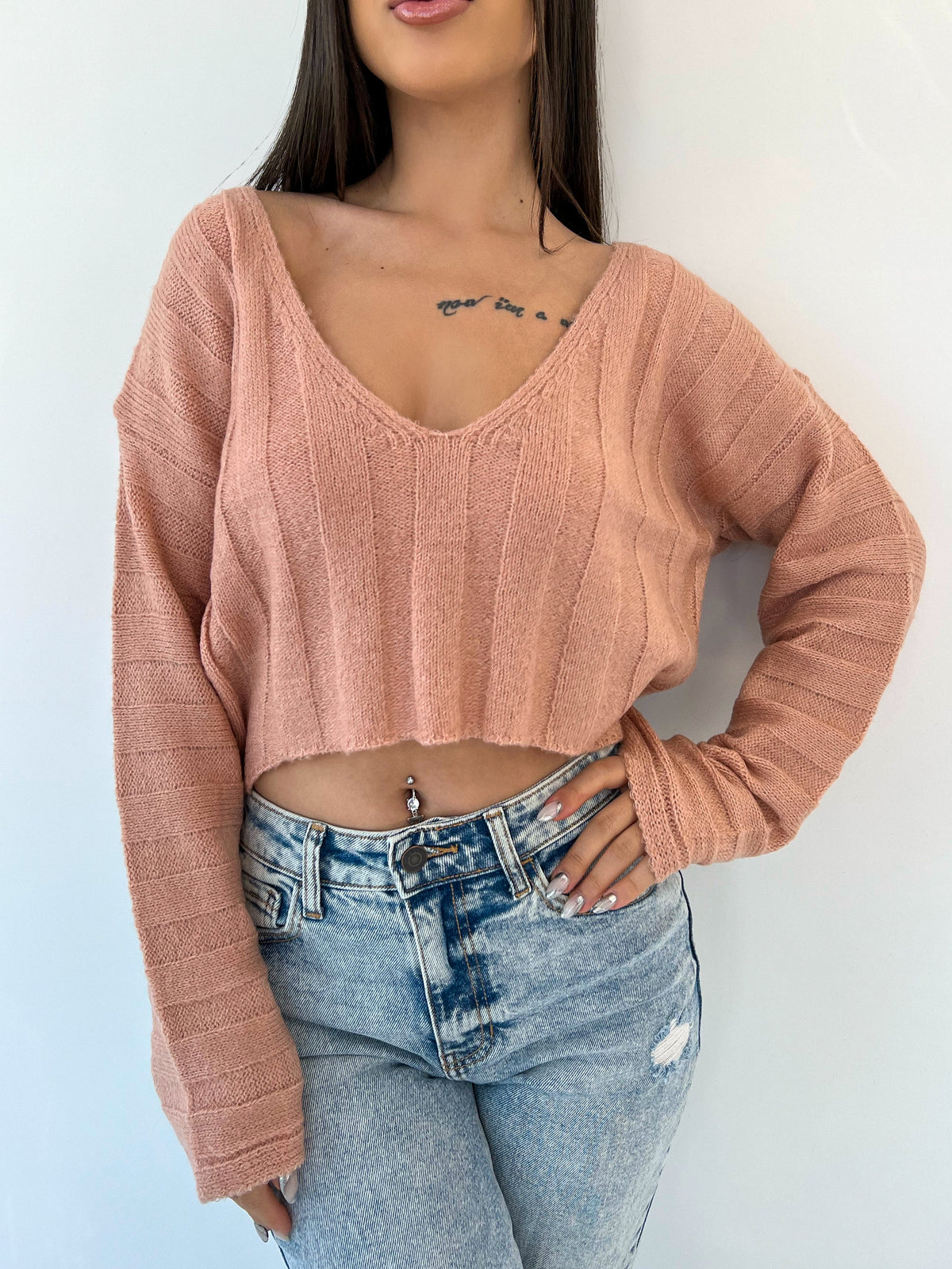 Gwen Sweater (Pink)