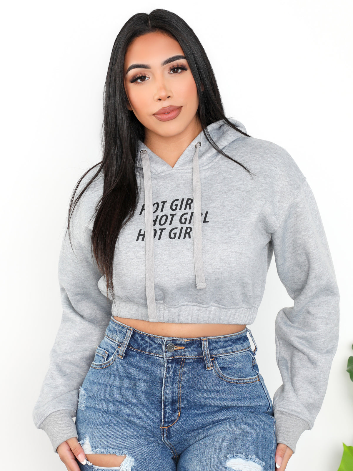 Hot Girl Crop Sweater