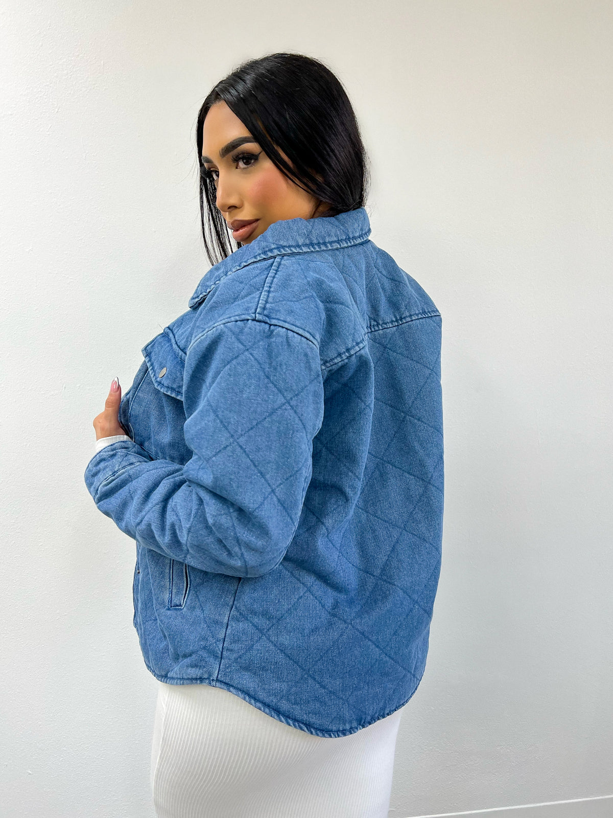 Sasha Jacket (Md. Denim)