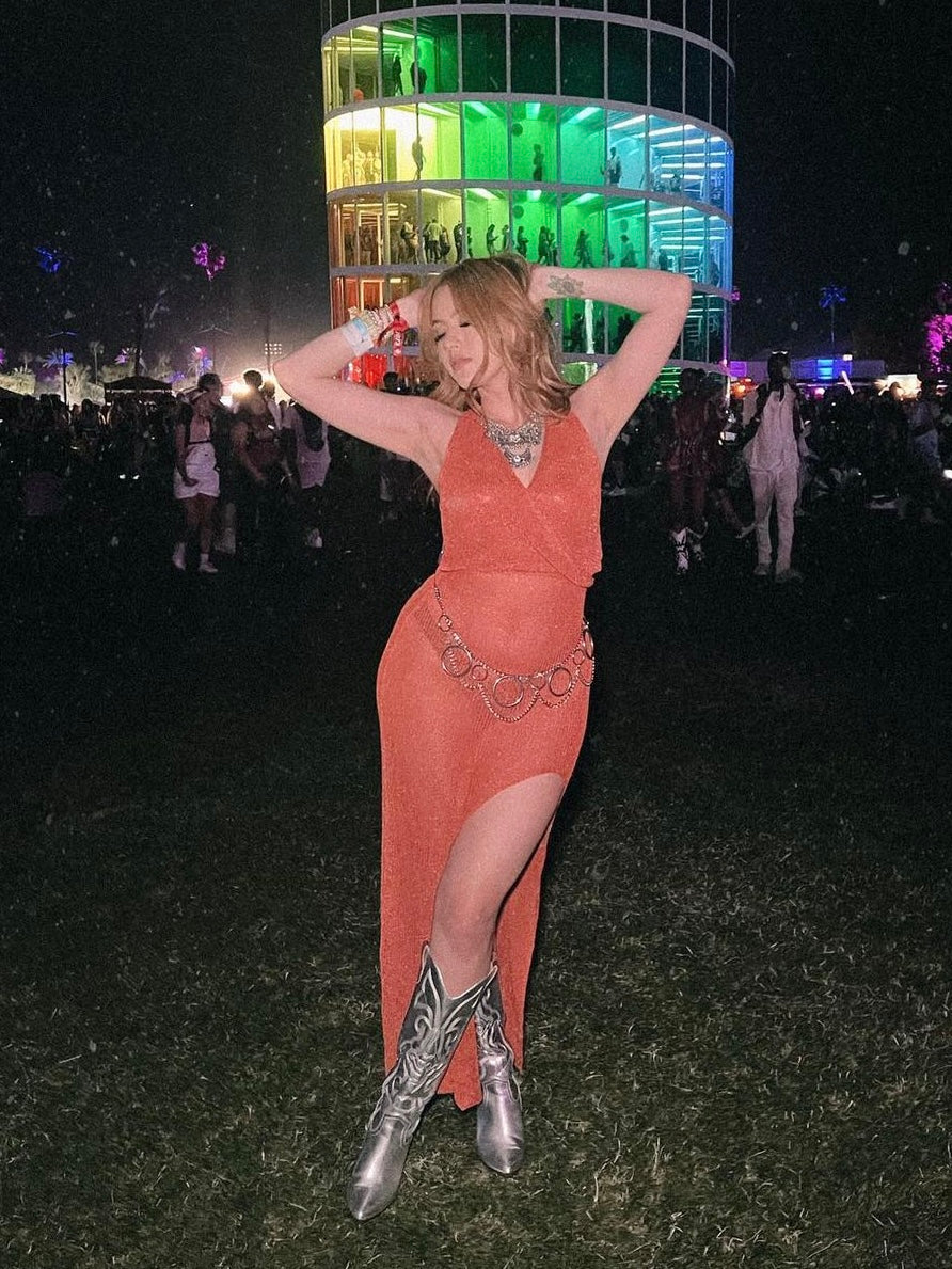 Coachella mesh outlet dress