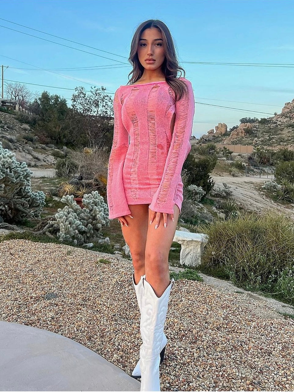 Brenda Dress (Pink)
