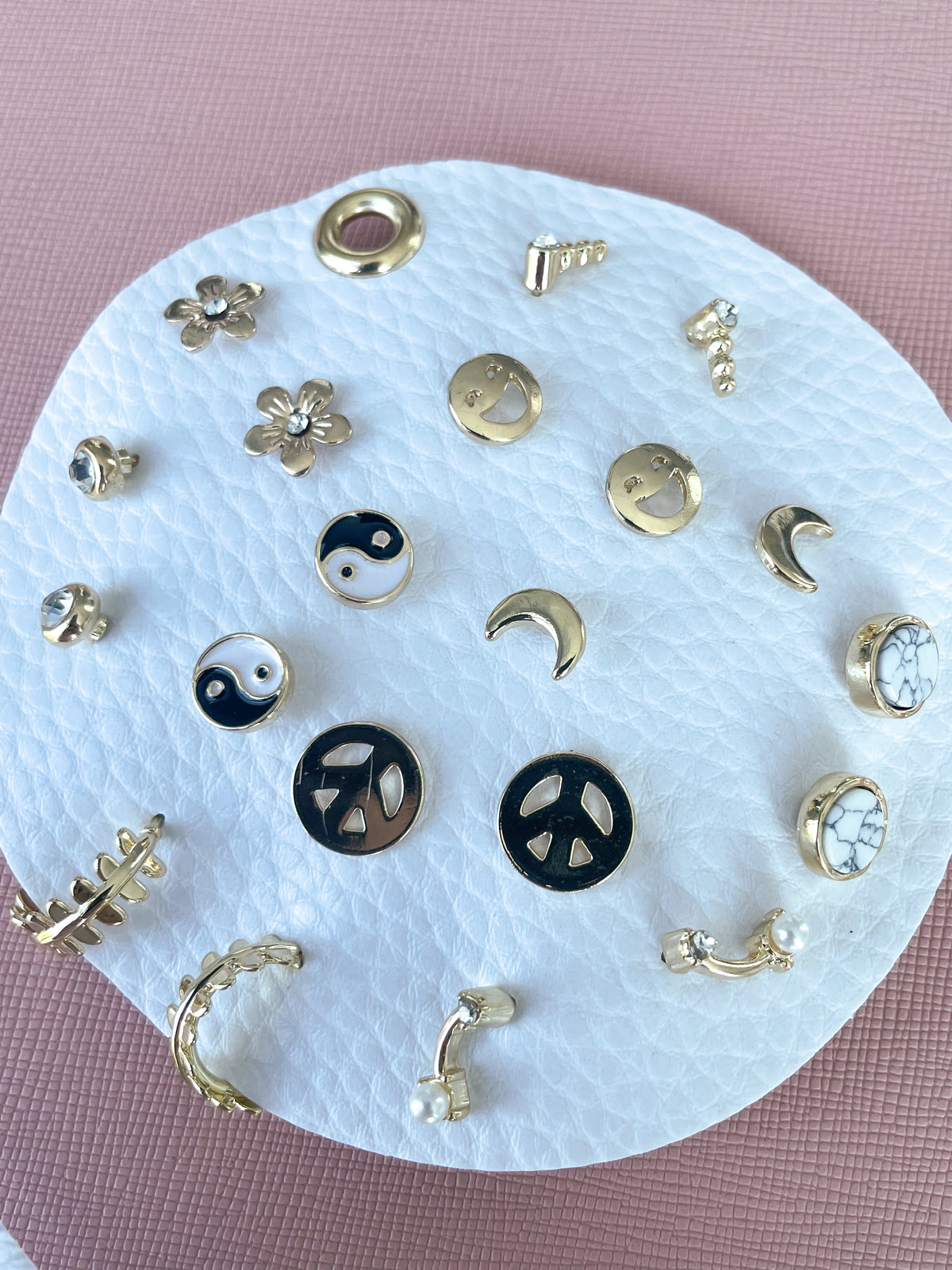 Celia Earrings Set (Gold)