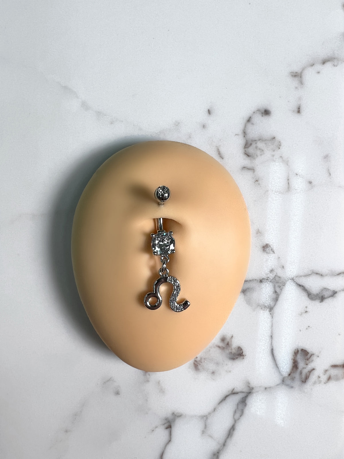 Petra Zodiac Belly Piercing Silver Laura s Boutique Inc