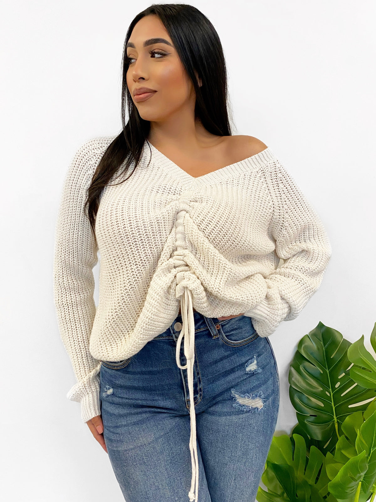 Sammie Sweater (Ivory)