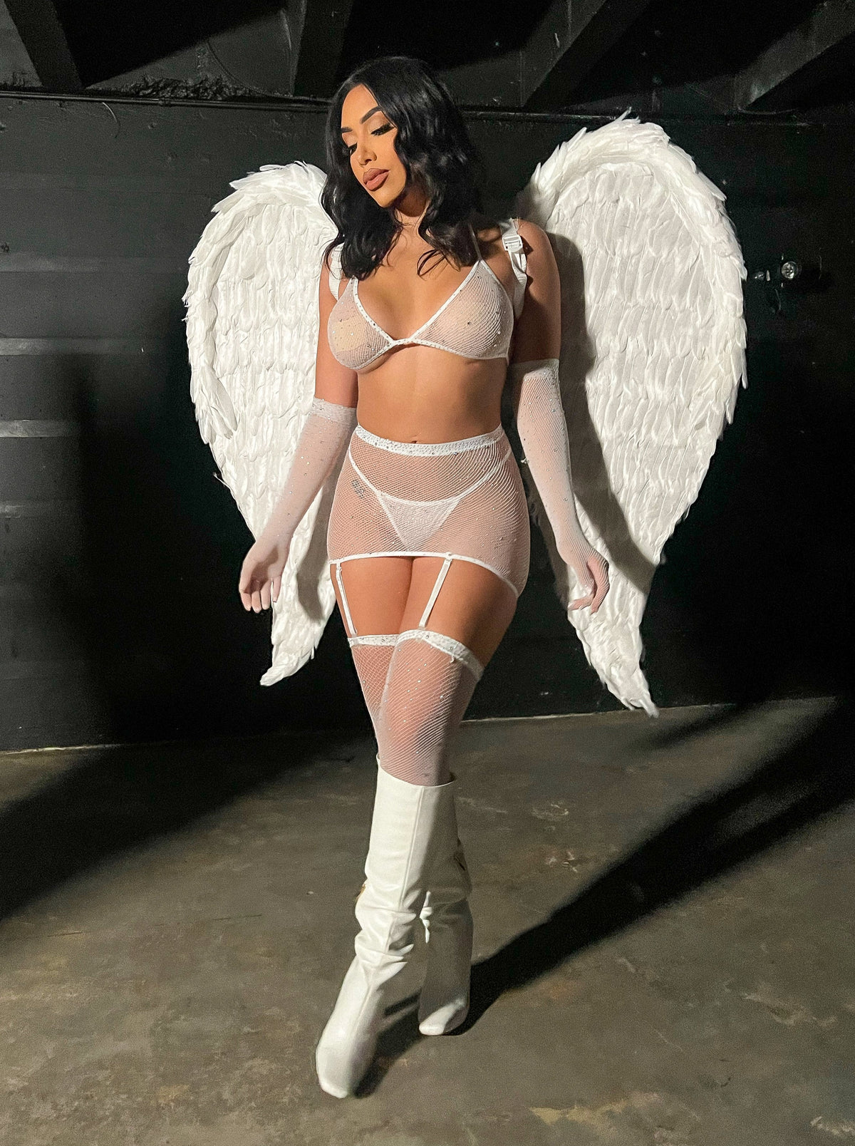 Harper Angel Wings (White)