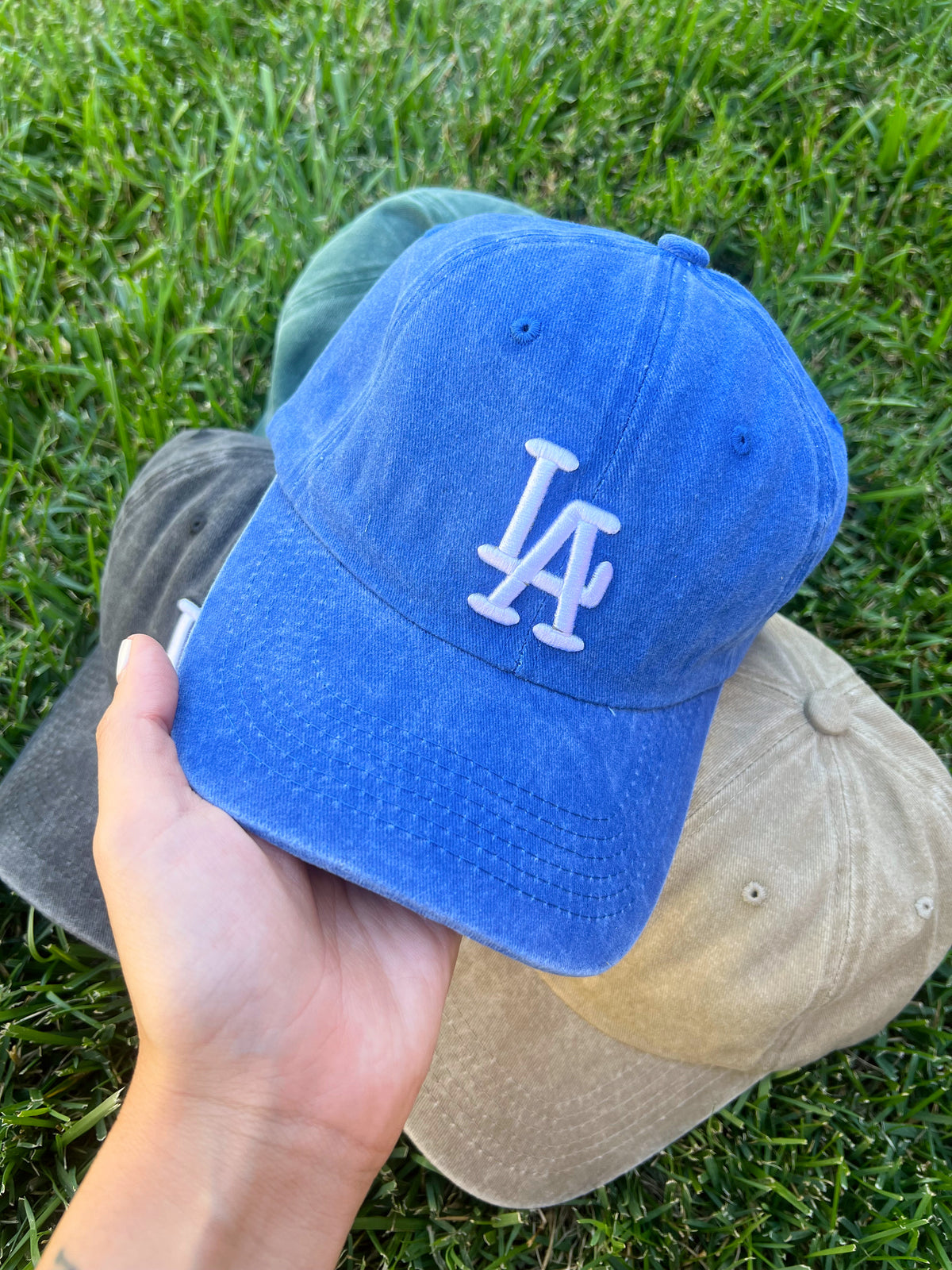 LA Hat (Royal Blue) - Laura's Boutique, Inc